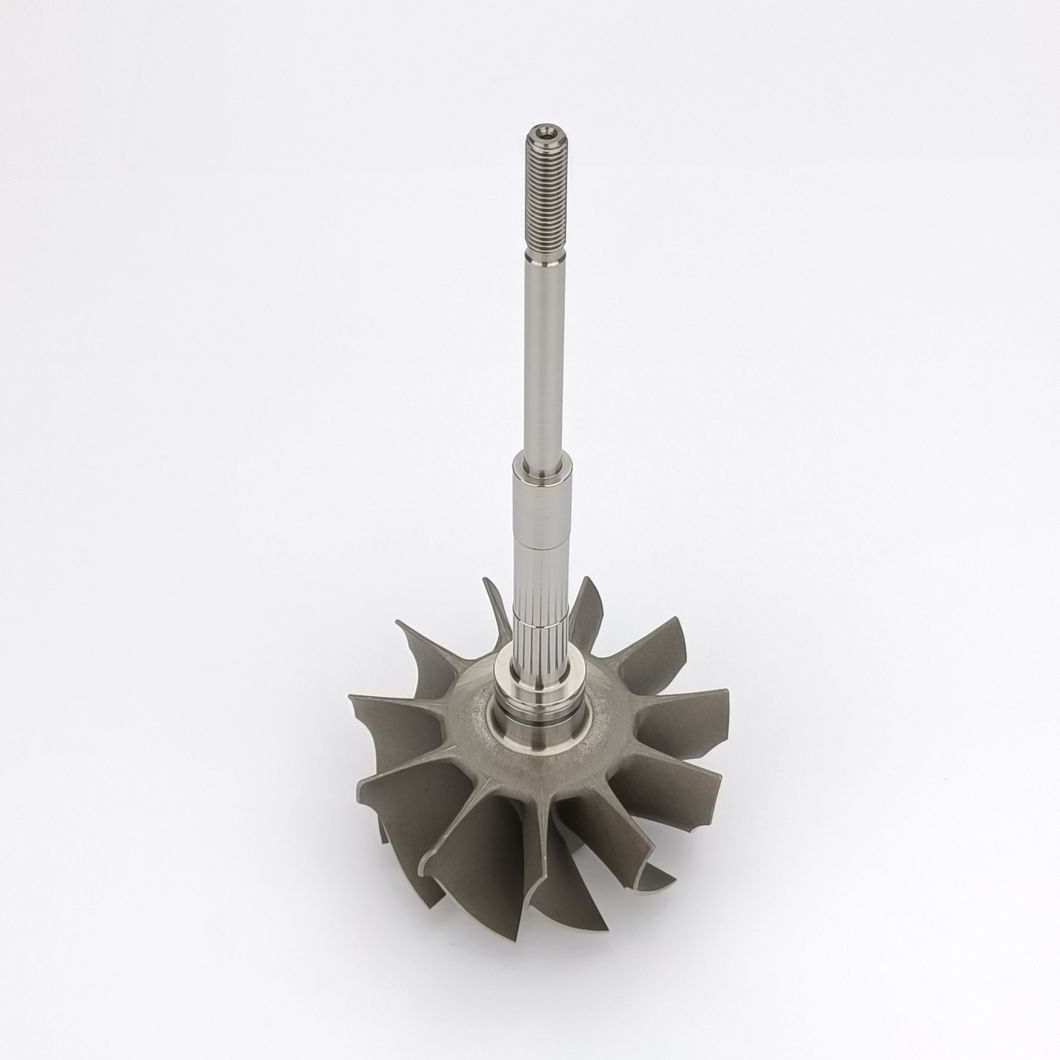 T04b50/ T04e66/ T04b59 407276-6/19/ 446905-2/5/7/10/ 410188-6 for 408851-1/ 409000-2 Turbine Shaft Wheel