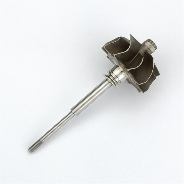 Turbo Turbine Wheel Shaft Rhf5h Upgrade Ind 53mm Exd 48.1mm Shaft Length 102.6mm