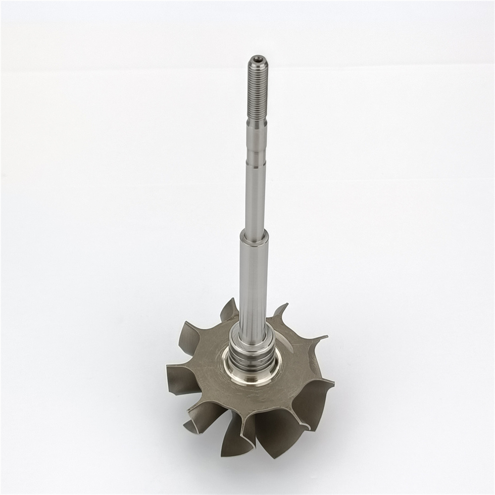 Turbo Turbine Wheel Shaft B58 Bigger Longer Ind 60mm Exd 55mm Shaft Length 132.8mm