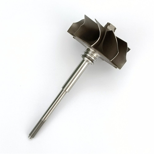 Turbo Turbine Wheel Shaft Td06h Ind 67.2mm Exd 58.8mm Shaft Length 112mm